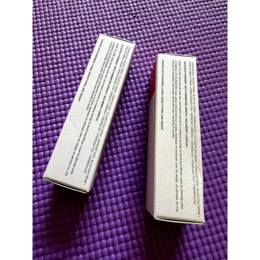 2 Haus Labs by Lady Gaga Color Fuse Glassy Blush Balm NEW Glassy Tangelo Pomelo